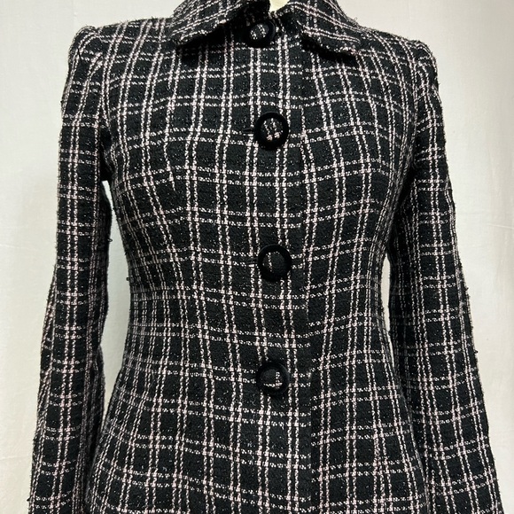 Vintage Black and White Blazer - Picture 2 of 13